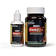 SOGO TELESHOPING Lift-Up Veeto X Gold: Ayurvedic Lift-Up Massage Oil & 60 Mens Capsule By Dr. Ashok Gupta (Combo Set)