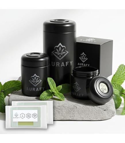 Staze Vakuumdosen (148 Ml) – Geruchsdicht & Mit UV-Schutz Für Kräuter & Lebensmittel