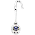 The Masonic Collection - Napkin Holder with Metal Silver Hook - Craft Regalia Square and Compass Design - Use for Handkerchief or BiB - A Perfect Masonic Gift Accessory for Freemason Men