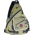 Kawei Knight Large Sling Bag Laptop Backpack Cross Body Messenger Bag Shoulder Travel Rucksack