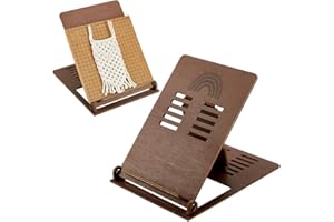 PH PandaHall Wooden Macrame Kit Desk Macrame Board Stand Foldable Wooden Beading Kit Adjustable Macrame Rack Knotting Board Rack for Knnitting Room Beading DIY Handicrafts 10.8x8x8.5 Inch, Brown