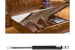 GAROSA Resorte de Gas Hidráulicos 100nm Amortiguador Hidráulico Maletero para Canapes Amortiguador Maletero Soporte de Puntal de Elevación Para Snack Car Puerta de Triciclo, Barra Publicitaria (100N)