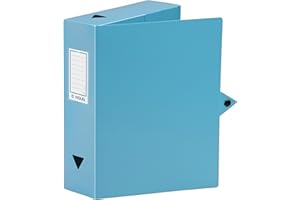 Viquel Class Doc Boîte De Classement en polypro dos 80 mm Bleu Turquoise 114329-02