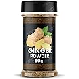 BAKE KING Dry Ginger Powder Organic Ginger Powder-Sonth Dry Ginger Powder-Adrak Powder In Pantry (Adrak Powder/Ginger Powder) Flavourfull For Cooking, Natural Immunity Booster,50 Grams