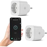 Amber LED Wi-Fi Akıllı Priz Uzaktan Telefonla Kontrol Edilebilir 16 | Tuya, Google Asistant, Amazon Alexa Uyumlu (2)