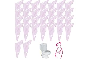 LEIBOCHAO 30 Pezzi Coni per Pipi Donna USA e Getta, Pee Imbuto, Orinatoio Portatile Imbuto, Cono Pipi USA e Getta, Imbuto Monouso Orinatoio Portatile, per Donne in Viaggio e Campeggio, Escursioni