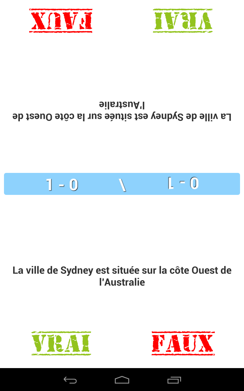 Vrai Ou Faux Le Grand Quiz - 