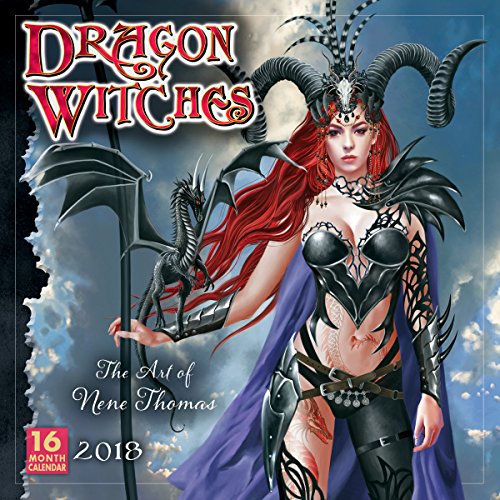 Preisvergleich Produktbild Dragon Witches 2018 Wall Calendar: The Art of Nene Thomas