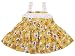 MomToBe Yellow flower Lace Strap Baby Girl