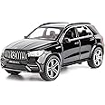 VARIYA ENTERPRISE® 1:32 Mercedes Benz AMG GLE63 Toy Car Metal Pull Back Diecast Car with Openable Door and Sound Light, Gifts Toys for Kids【 BLACK 】