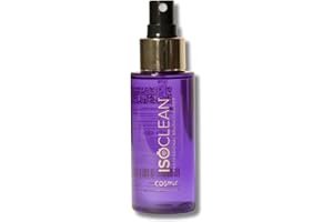 ISOCLEAN Makeup Brush Cleaner with Spray Top - Cosmic Fragrance - Liquid Makeup Cleaner Solution for Makeup Tools - Cleans Bristles - No Rinse Formula dries in 60 Seconds - Vegan, Cruelty-free, 80ml