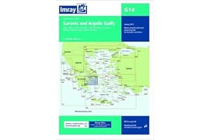 Imray Chart G14: Saronic and Argolic Gulfs (G Charts)