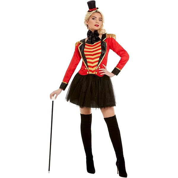 Circus verkleedkleding dames jas blazer kostuum Halloween carnaval