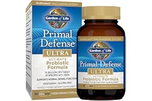 Garden of Life | Primal Defense Ultra | Ultimate Probiotic Formula | 90 Veg. Kapseln | 15 Milliarden lebende Zellen