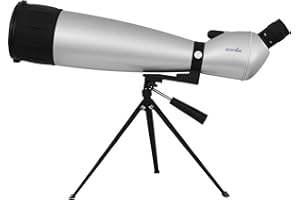 Zoomion Lunette de visée Wolf 33-100x100 pour la Chasse Sportive et l'observation des Oiseaux - Trépied de Table Anti-éclaboussures Oculaire Zoom