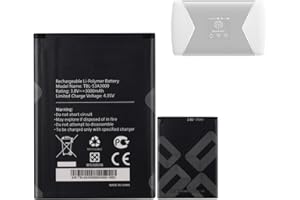 HIGHAKKU Batteria di ricambio TBL-53A3000, TBL-53B3000, compatibile con T-PLink M7450 / M7650 W-LAN Hotspots Mobile Router