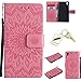 Produktbild Silikonsoftshell PU Hülle für Sony Xperia M4 (5 Zoll ) Tasche Schutz Hülle Case Cover Etui Strass Schutz schutzhülle Bumper Schale Silicone case+Exquisite key chain X1#AD (8)