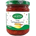 Valle del Crati Trito di Peperoncino | Peperoncino Piccante Calabrese in Olio di Oliva | Crema al Peperoncino | Condimento pe