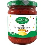 Valle del Crati Trito di Peperoncino | Peperoncino Piccante Calabrese in Olio di Oliva | Crema al Peperoncino | Condimento pe