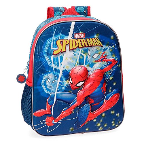 Preisvergleich Produktbild Kindergartenrucksack 3D-Effekt 33 cm Spiderman Neo