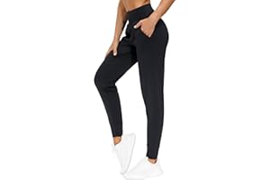THE GYM PEOPLE Jogginghose Damen Sporthose Lang Yoga Hosen Leichte Sportleggings High Waist Freizeithose für Fitness, Wandern, Laufen