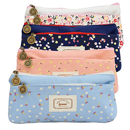 Juego de 4 Rcool Flores Lienzo cosm ticos Pen L piz Stationery Bolsa Case pastorabl reviews Juego de 4 Rcool Flores Lienzo cosm ticos Pen L piz Stationery Bolsa Case pastorabl
