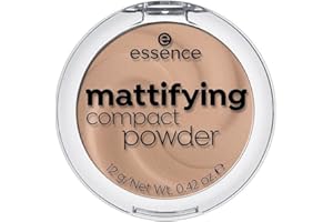 Essence - Kompaktowy matowy puder - 02 Soft Beige