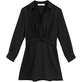 Miss İpekyol Women's Waist Accent Shirt Collar Dress