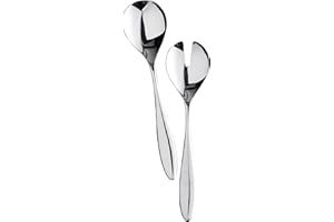 Alessi SG38/14 Mami Posate per Insalata in Acciaio Lucido