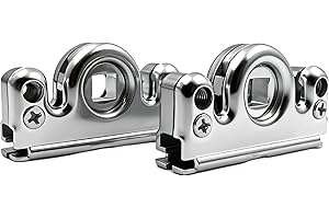 Siegenia (SI AUBI) Boîtier à vis sans fin de rechange à vis pour boîte de vitesses et porte de balcon - Pour transmission 3 et 23 - Avec surclassement HauSun （2 pcs）