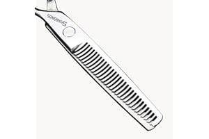 Tagliacapelli professionali Sharonds da 6 pollici, forbici sottili in acciaio inossidabile, forbici efficienti.(Forbici da diradamento da 6 pollici-B)