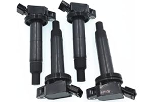 HZTWFC 4Pcs Ignition Coil 90919-02244 90919-02266 90919-02243 90919-02216 For Toyota Camry Corolla Highlander RAV4 Solara For Scion tC xB For Lexus HS250h