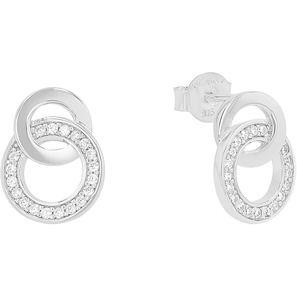 Pendientes En Plata De Ley Circonitas Y Perla Cultivada · Vidal & Vidal
