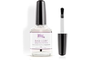 PICS NAILS Base Coat Smalto Protettivo per Unghie 12ml ad Asciugatura Rapida - Lucido Utilizzato Come Base per Smalti Colorati