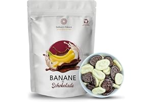 ‎SULTAN'S PALACE Sultan’s Palace Schoko Bananenchips – 1000g – Versand mit Kühlpads bei hohen Temperaturen – Knackig lecker – Schokoladenfrüchte – Geschenkidee
