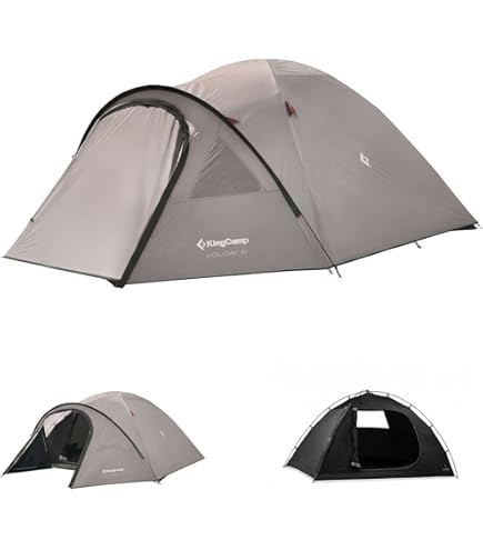Tente Mountain Warehouse Trekker 3 Homme - Imperméable, Légère, Vert Foncé, Neuve