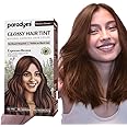 Paradyes No Bleach Espresso Brown Glossy Hair Tint for Natural Black Hair - Ammonia-Free Formula With Anti-Fade Conditioner for Long-Lasting Shine - 1 Count
