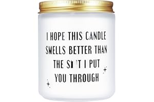 WOMPOLLE Gifts for Mum from Daughter, Son- Mum Gifts, Wife Gifts from Husband,Funny Birthday Gifts for Mum, Mothers Day Gifts, Christmas Day Gifts for Mum,Lavender Candles for Women (Lavender)