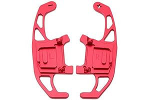 Eventualx Lenkrad Schaltwippen Aluminiumlegierung Robust Langlebig Paddle Shifter Praktisch Schaltpaddel Für Golf GTI R GTD GTE MK7 7 Polo GTI Scirocco 2014-2019