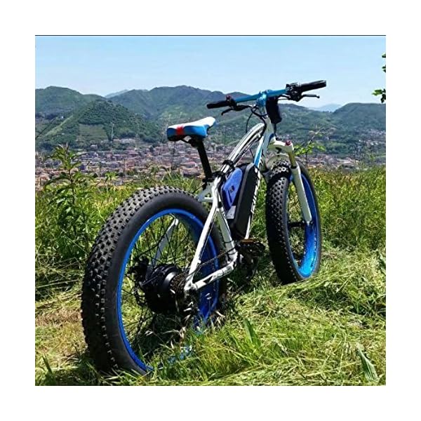 €277.00 RICH BIT Bicicletta elettrica da Uomo E-Bike Fat Snow Bike  1000W-48V-17Ah Li-Batteria 26 * 4.0 Mountain Bike MTB Shimano… -  bikewebshop.it