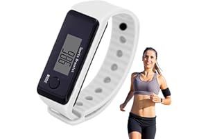 GENERIC Walking Step Counter Watch - Simple Step Counter Walking, Waterproof Calories Tracker, compteur de calories pour marches intelligentes | Montre de fitness portable pour les sports, appareils portables