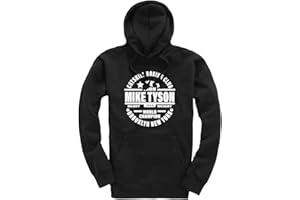 GENERIC Iron Mike Tyson Catskill Boxing Club Premium Men's Black Hoodie/Hoody/Hooded Top