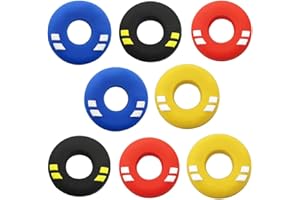 TADIPRI 8pcs Tennisschläger Stoßdämpfer Tennis Dämpfer Tennisschläger Vibrationsdämpfer Squash-Und Tennisschläger Tennisschläger Dämpfer Silikon Stoßdämpfer Tennisschläger Dämpfer sehr geeignet Tennisspieler