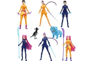 GIANTGO 8 PCS K pop Demon Figures, Cute Unique Funny Collectible Toy Model Set for Hunters Fans Halloween Birthday Desktop Gifts
