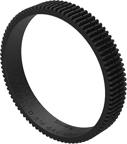 Levier De Zoom Fotga Avec Anneau Flexible Pour Appareil Photo Reflex - Noir, Compatible Objectifs 46-110 Mm