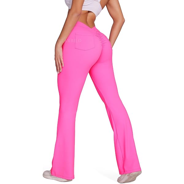 Leggings de fitness pour femmes avec poches - Gris Cargo Taille haute