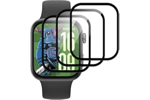 Beukei Panzer Schutz Glas für Huawei Watch Fit 3, 3 Stück Panzerglas Schutzfolie[Anti-Kratzen][Sans Bulless][9H Härte] Displayschutzfolie Film