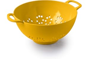 Zeal Sieb aus Melamin, 15 cm, Senfgelb, senffarben