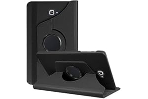DETUOSI KATUMO Coque pour Samsung Galaxy Tab A 10.1 2016 360° Rotation Housse Rotatif Etui de Protection Case Cover SM T580/T585