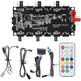 PWM ve ARGB denetleyici Hub 8 port 12V 4Pin Fan ve 5V 3Pin kumandalı RGB adapt&ouml;r&uuml;